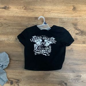 size S shien cropped top